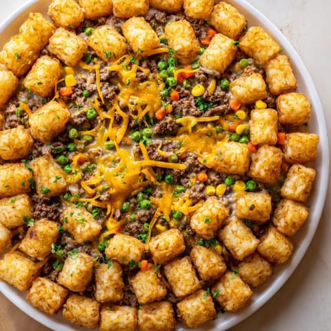 Tater Tot Comfort Casserole