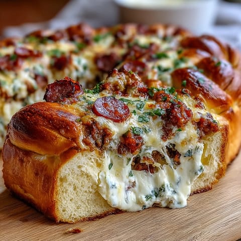 Italian Easter Pie Ricotta Salami