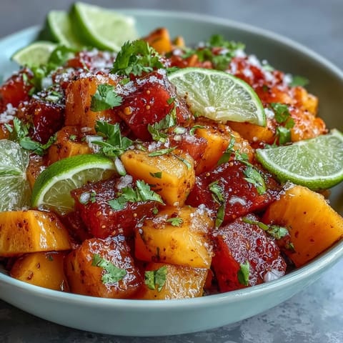 Mango Chile Lime Fruit Cups