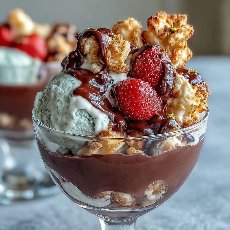 Luxurious Dubai Chocolate Strawberry Cups: crisp kataifi pastry cups filled with rich chocolate, crowned with fresh strawberries and creamy pistachio mousse.