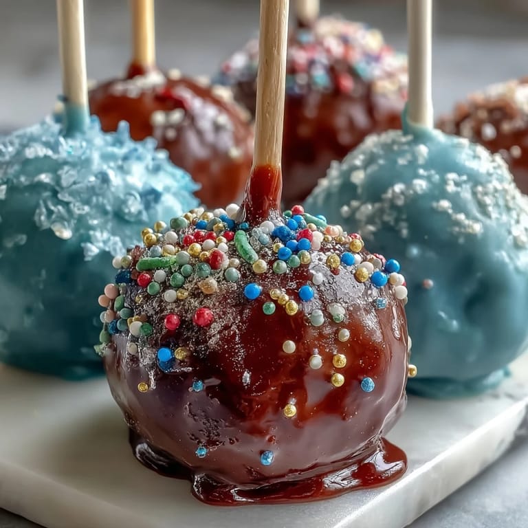 Vibrant cake pops in your school colors, decorated with gold sprinkles and arranged on a platter for a celebratory graduation treat.
