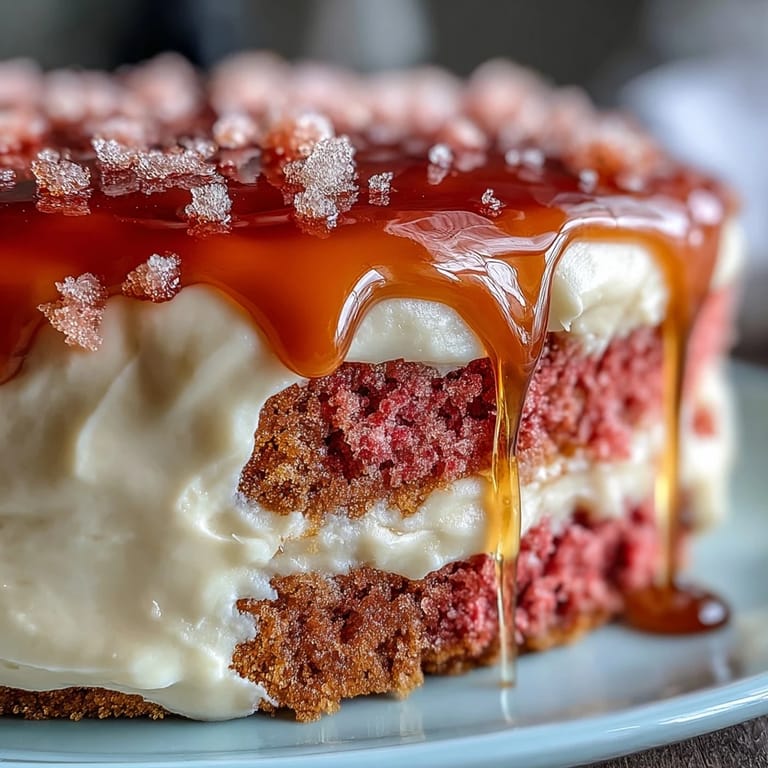Celebratory Bridal Shower Rosé Velvet Cake glistening with edible gold.