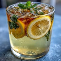 DIY Lemonade Bar with Flavor Syrups featuring classic lemonade and colorful fruit syrups for mixing in a festive party setup.